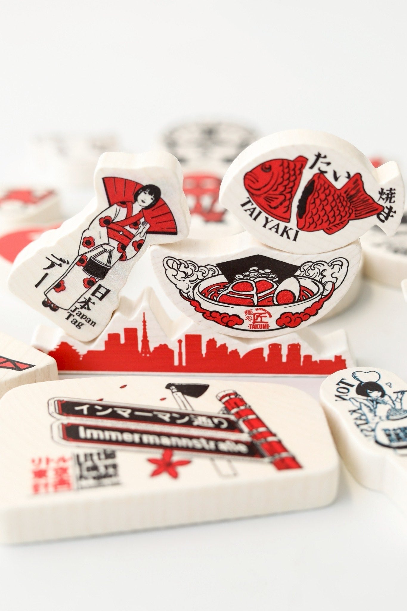 (NEU) Stapelspiel "Little Tokyo"- Heldbergs Games x Takumi