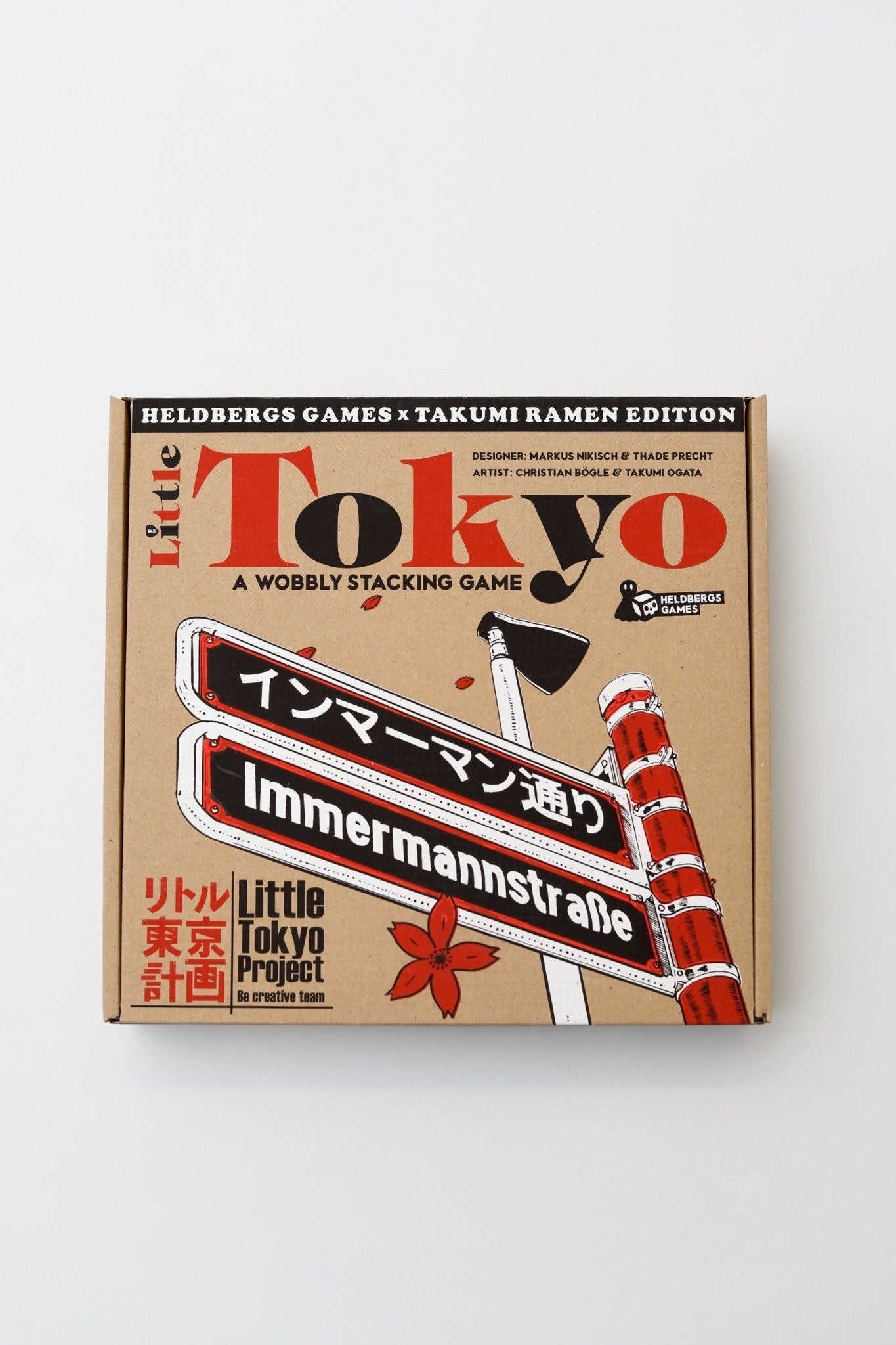 (NEU) Stapelspiel "Little Tokyo"- Heldbergs Games x Takumi