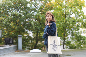 Takumi Baumwolltasche "No Ramen No Life"